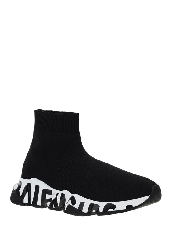 Speed Graffiti Sneakers - Black.