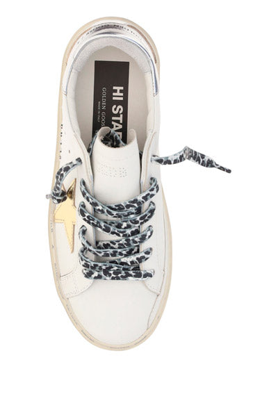 Hi Star Sneakers - White / Silver