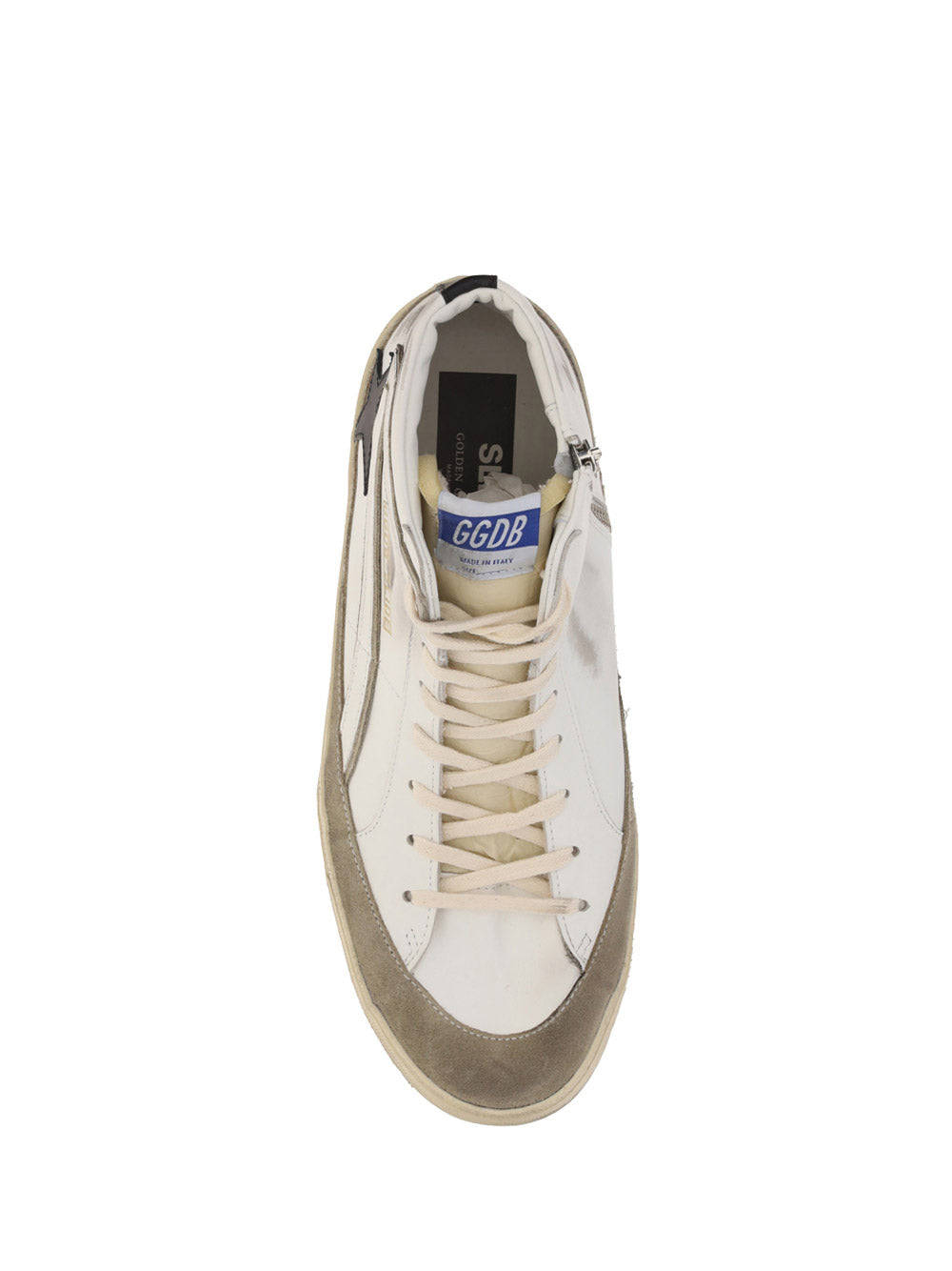 Slide Sneakers - White / Black