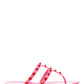 Rockstud Flat Rubber Sandal - Pink.