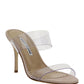 Scolto PVC Open Toe Mules - Beige.