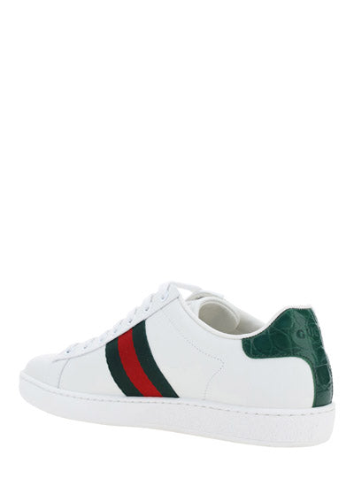 Ace Leather Sneaker - White