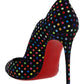 Hot Chick Pump Polka-Dot - Black / Multi