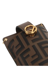 Phone Leather Pouch - Brown