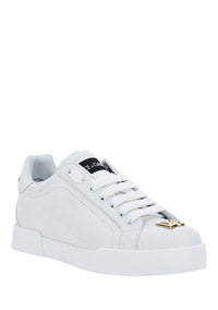 Calfskin Nappa Portofino Sneakers - White