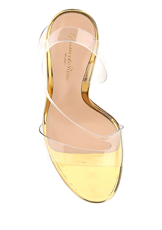 Metropolis Sandals - Gold