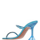Gilda Crystal Sandals - Aqua Blue