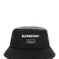 Horseferry Print Nylon Bucket Hat - Black