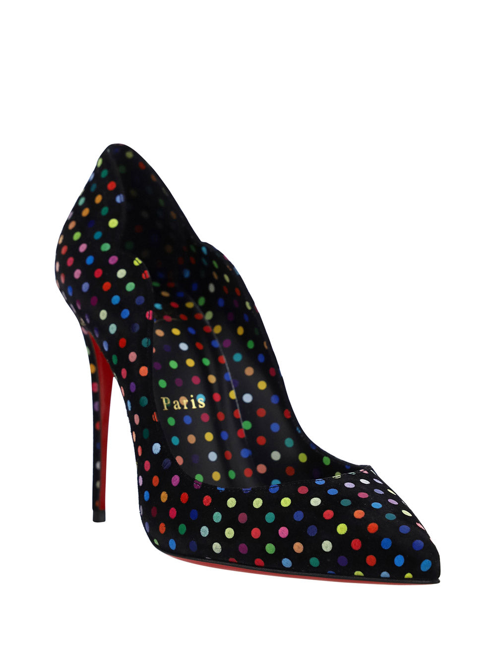 Hot Chick Pump Polka-Dot - Black / Multi