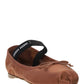 Satin Ballerinas - Cocoa Brown