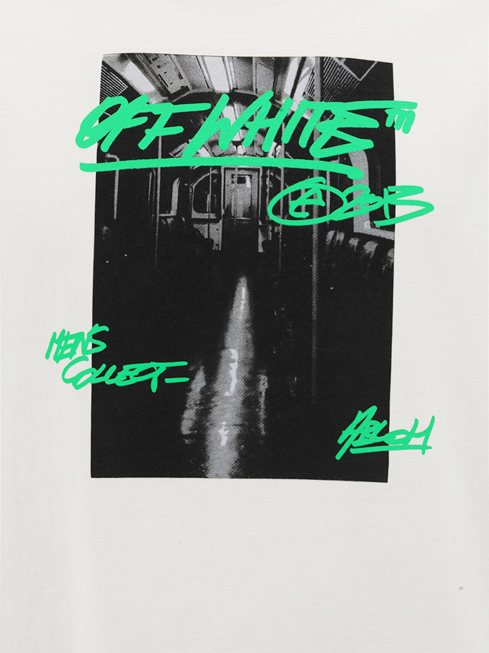 Metro Type Over Skate S/S Tee - White