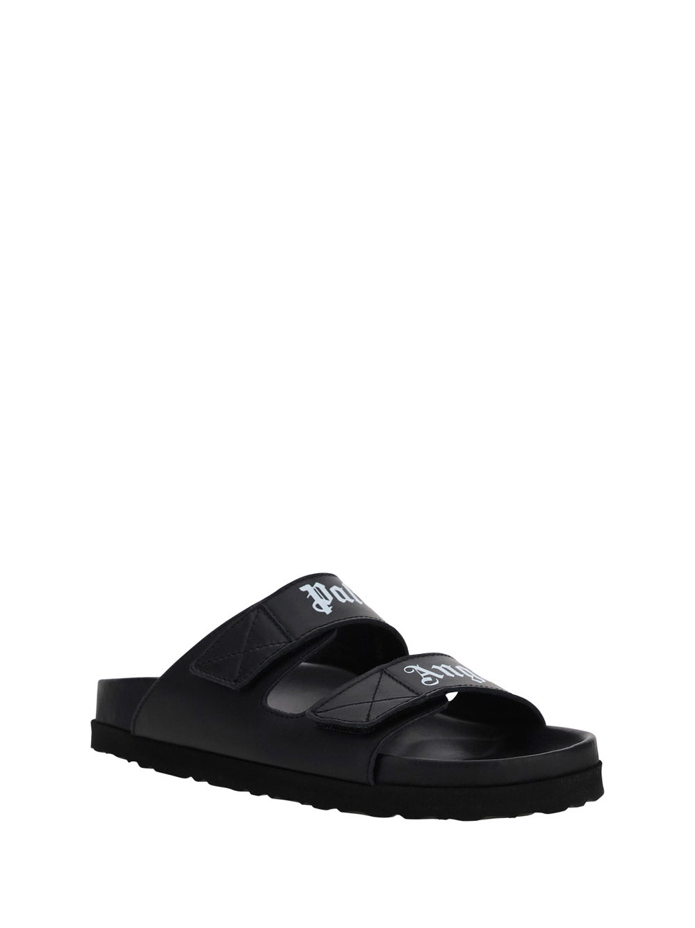 Logo Sandals - Black
