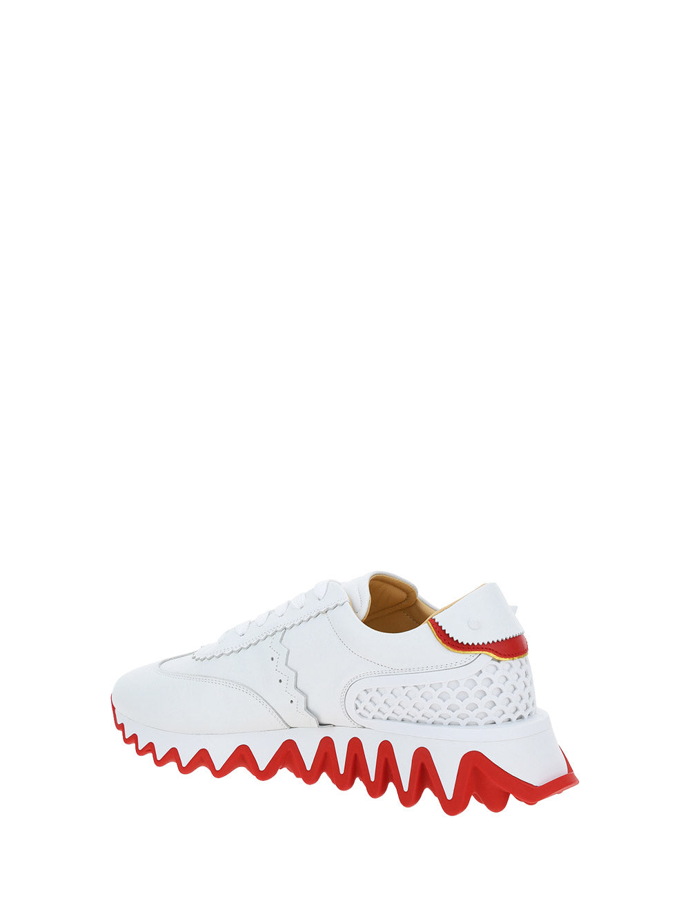 Loubishark Sneakers - White / Red