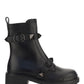 Roman Stud Combat Boot With Tonal Studs 40mm - Black