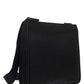 Re-Nylon and Saffiano Shoulder Bag - Black
