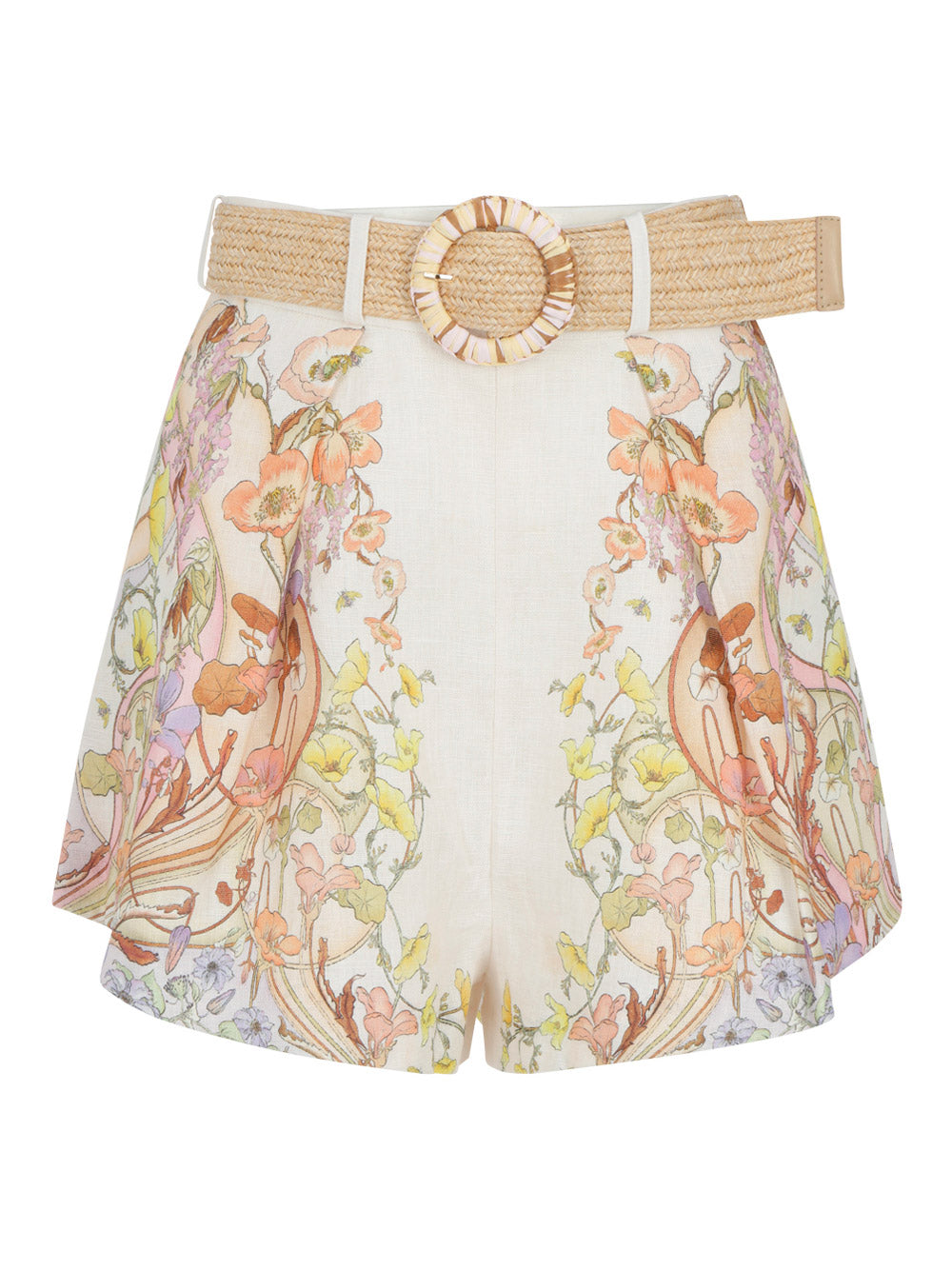 Jeannie Tuck Shorts - Floral Swirl