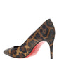 Kate 80 Pumps - Leopard