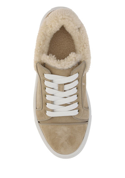 Fun Vieirissima Suede Sneakers - Beige