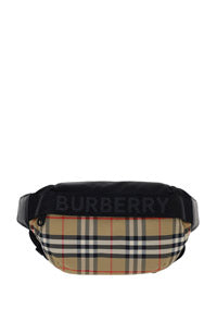 Medium Vintage Check Bum Bag - Archive Beige