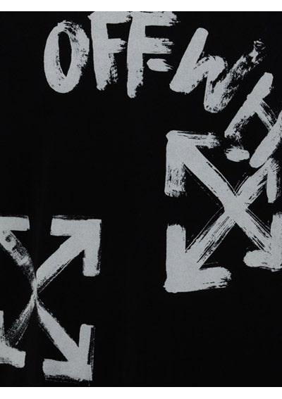 Paint Script Over Skate S/S Tee - Black