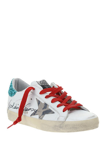 Super Star Sneakers - Blue / Red