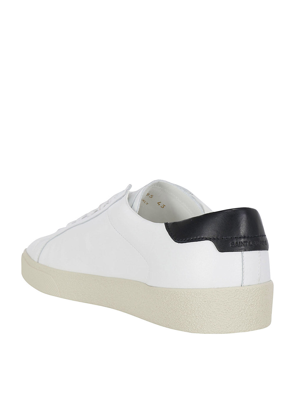 Court Classic SL/06 Embroidered Sneakers in Leather - Optic White.