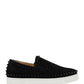 Pik Boat Mens Flat Sneakers - Black