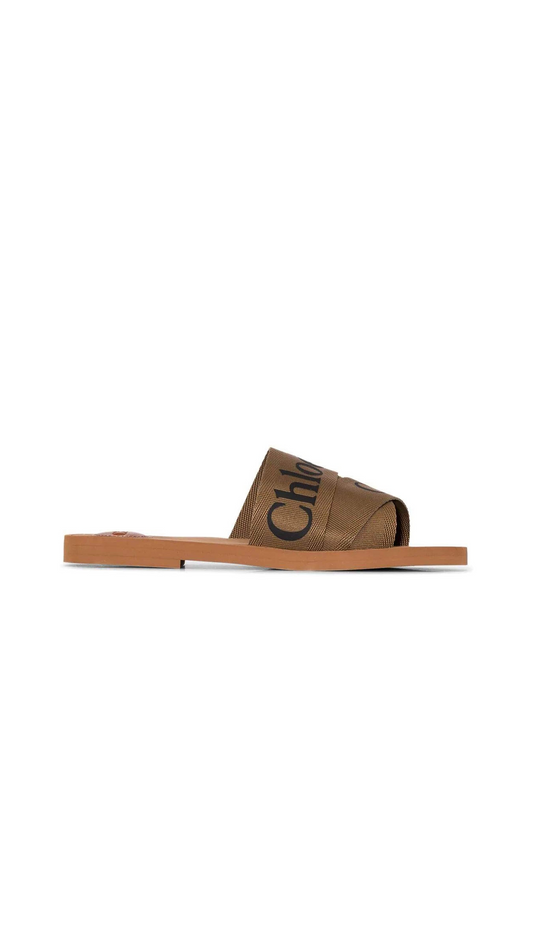 Woody Mule Sandals - Brown