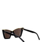 SL 570 Sunglasses - Black/Gold