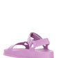 Rubber Sandals - Lilac.