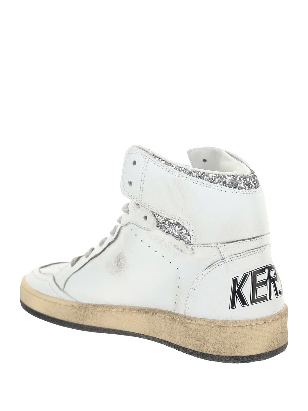 Sky Star Sneakers - White / Glitter