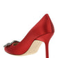 Hangisi Pumps 90MM - Red