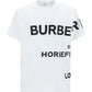 Horseferry Print Cotton Oversized T-shirt - White