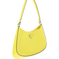 Prada Cleo Brushed Leather Shoulder Bag - Yellow.