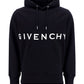 4G Embroidered Hoodie - Black
