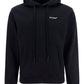 Helvetica Slim Hoodie - Black