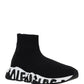 Speed Graffiti Sneakers - Black.