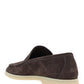 Summer Knitted Walk Loafers - Brown