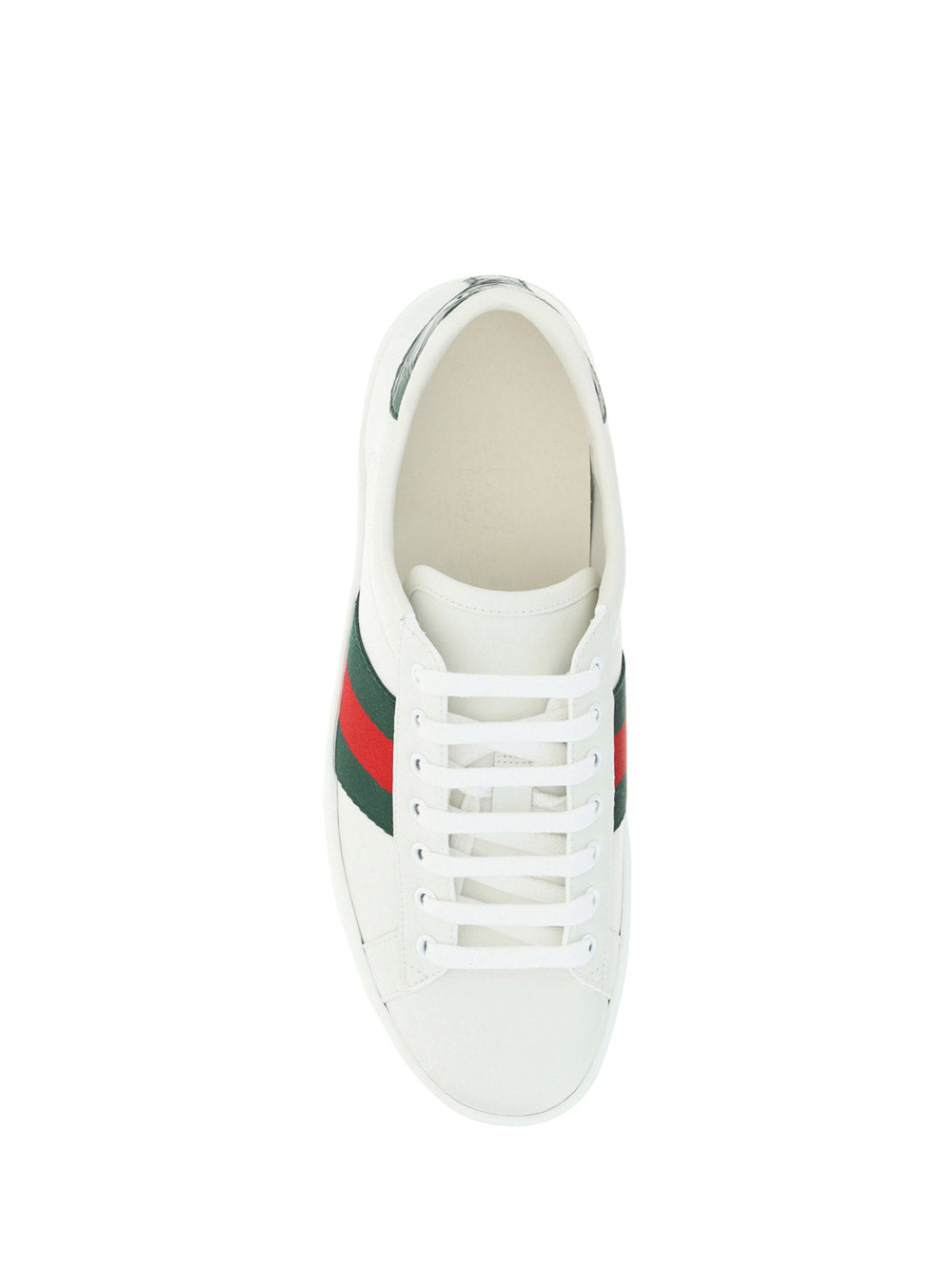 Ace Leather Sneakers - White/Green