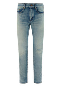 Skinny-fit Jeans in Denim - Santa Monica Blue