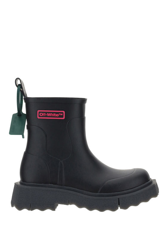 Logo Sponge Rubberboot - Black