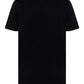Eco-designed Cotton T-shirt With Logo Print - Black
