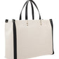 Small VLTN Print Canvas Tote Bag - Ivory