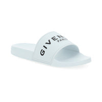 Paris Flat Sandals - White