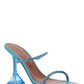 Gilda Crystal Sandals - Aqua Blue