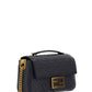 Baguette Chain Midi Bag - Gray