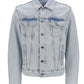 Diagonal Tab Slim Denim Jacket