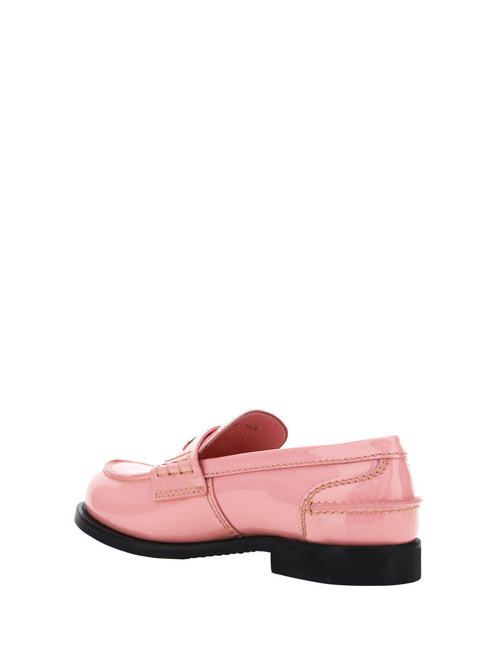 Patent Leather Loafers - Pink