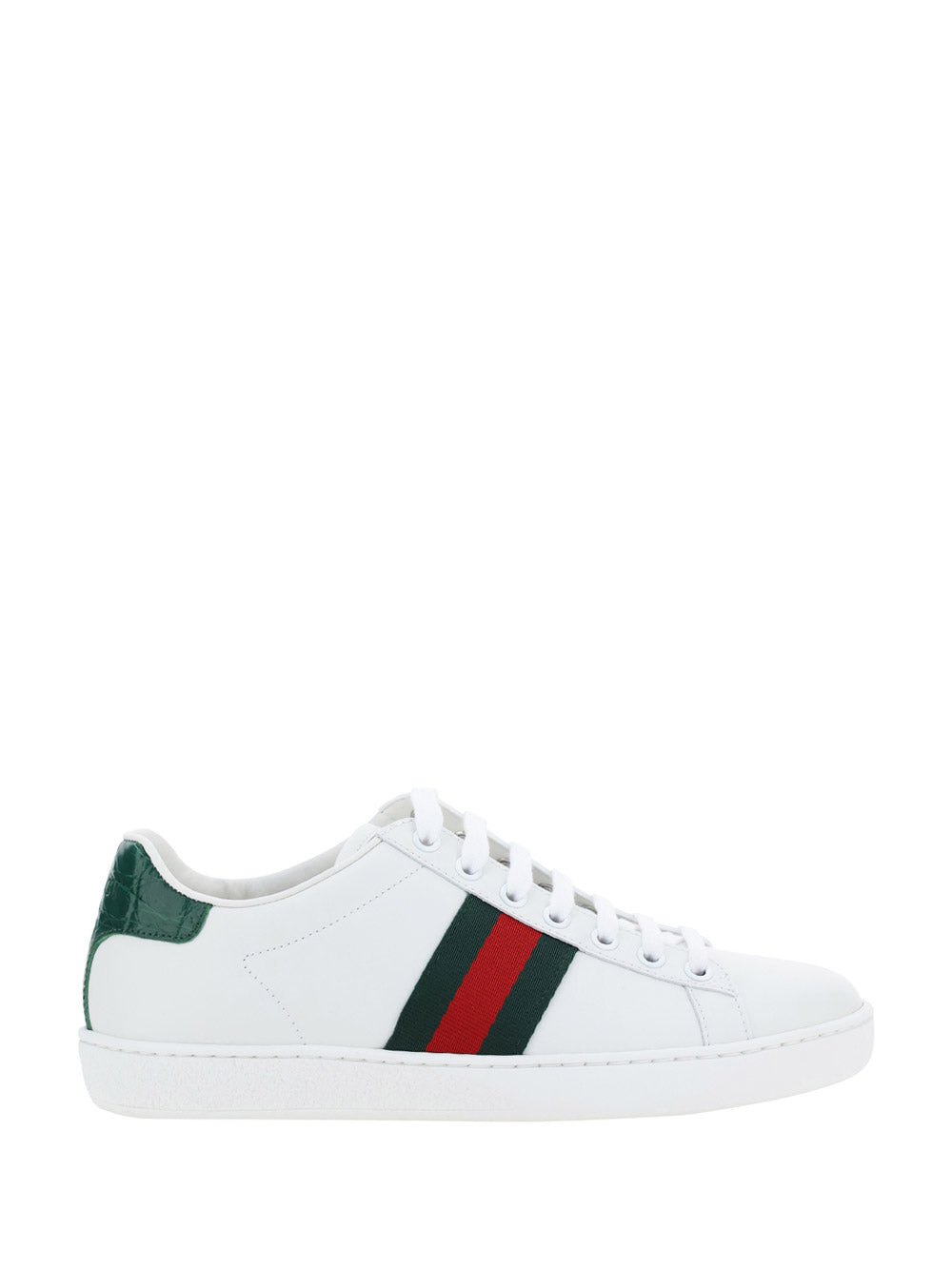 Ace Leather Sneaker - White