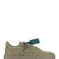 Low Vulcanized Calf Leather Sneakers - Military Green